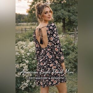 American Eagle Outfitters | Dresses | American Eagle Aerie Striped Backless  Mini Bow Dress Spaghetti Strap Nwot | Poshmark